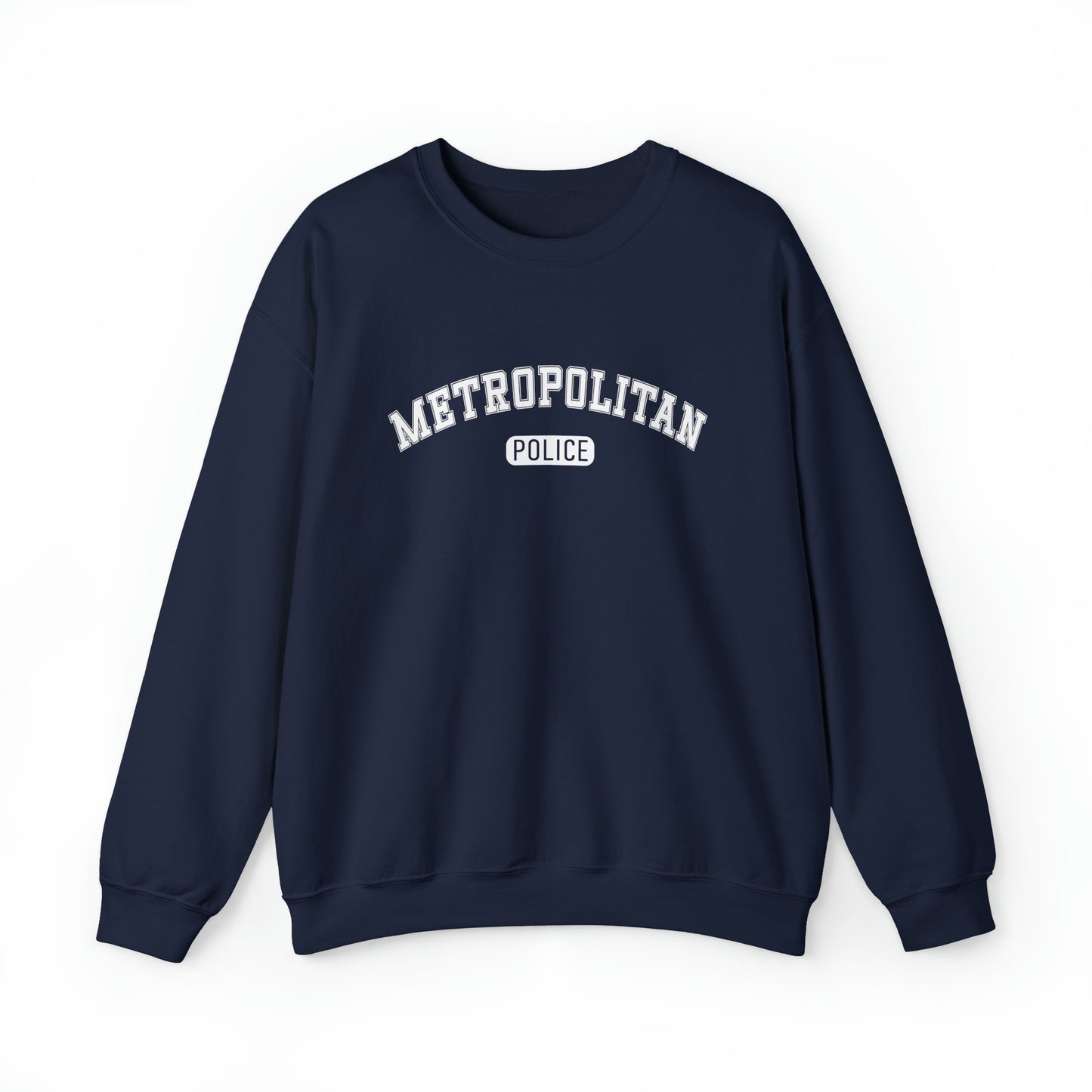 Collegiate Metropolitan Police Crewneck Sweatshirt