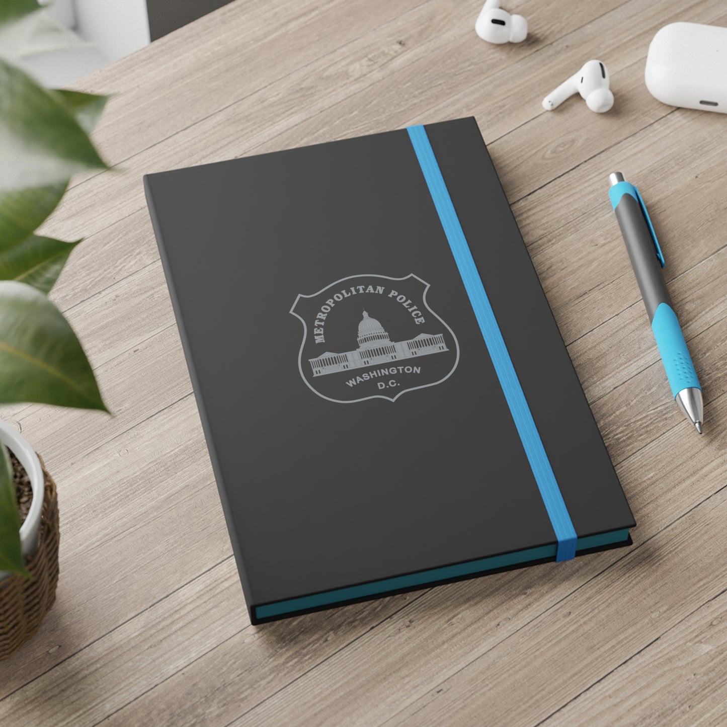 Classic MPD Badge Ruled Notebook