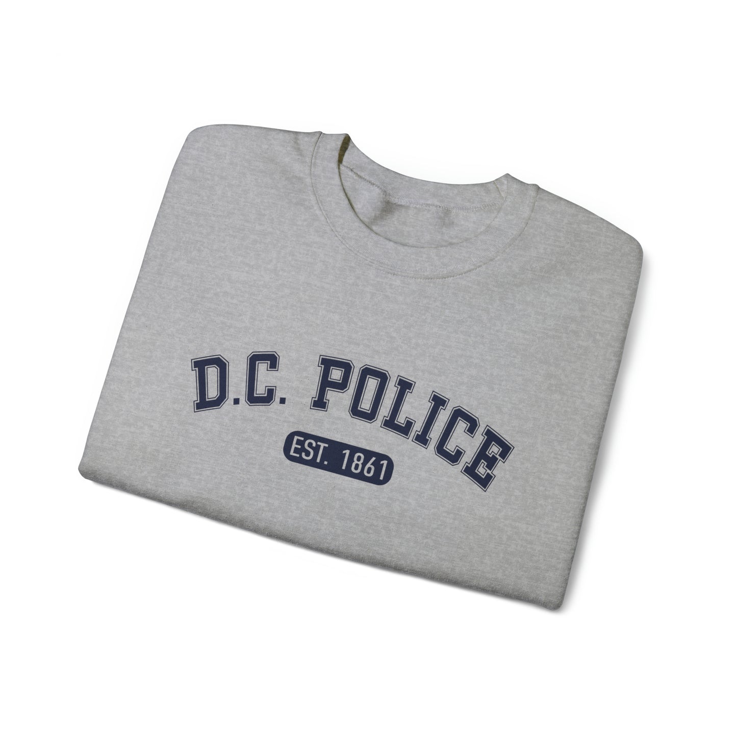 Collegiate D.C. Police Crewneck Sweatshirt