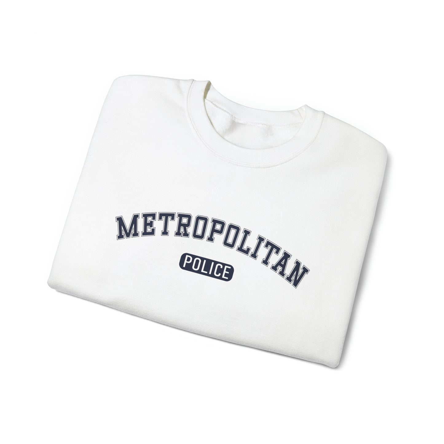 Collegiate Metropolitan Police Crewneck Sweatshirt