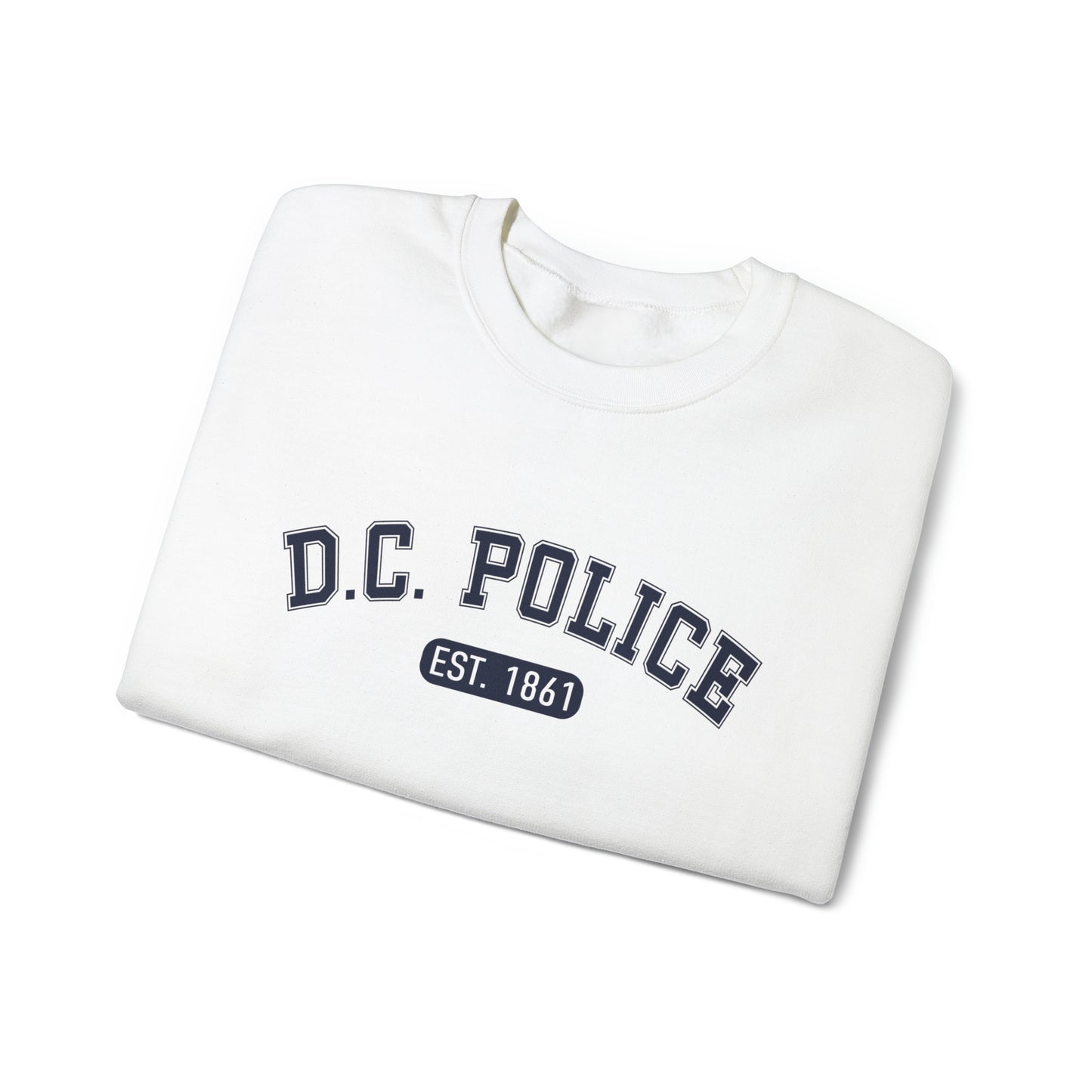 Collegiate D.C. Police Crewneck Sweatshirt