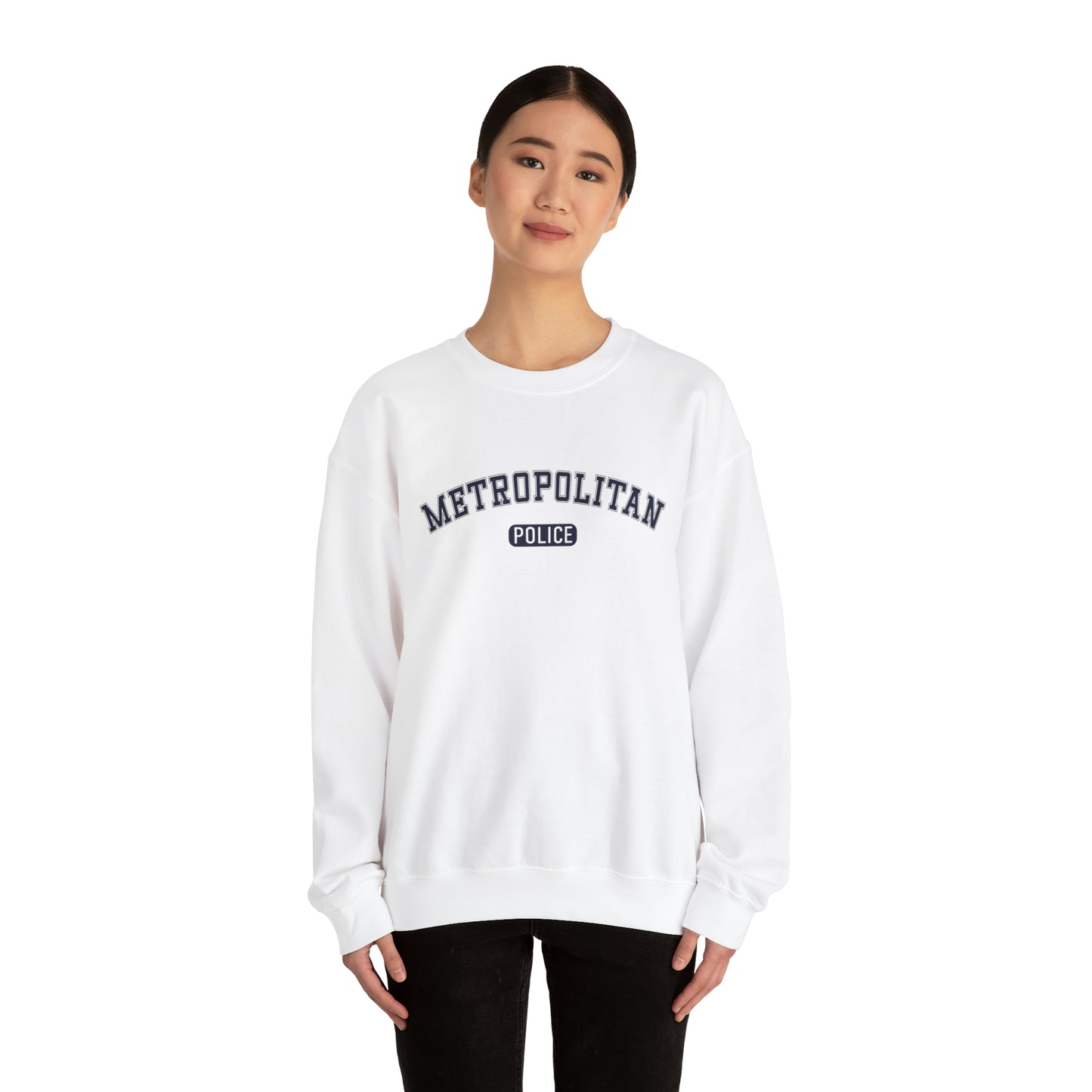 Collegiate Metropolitan Police Crewneck Sweatshirt