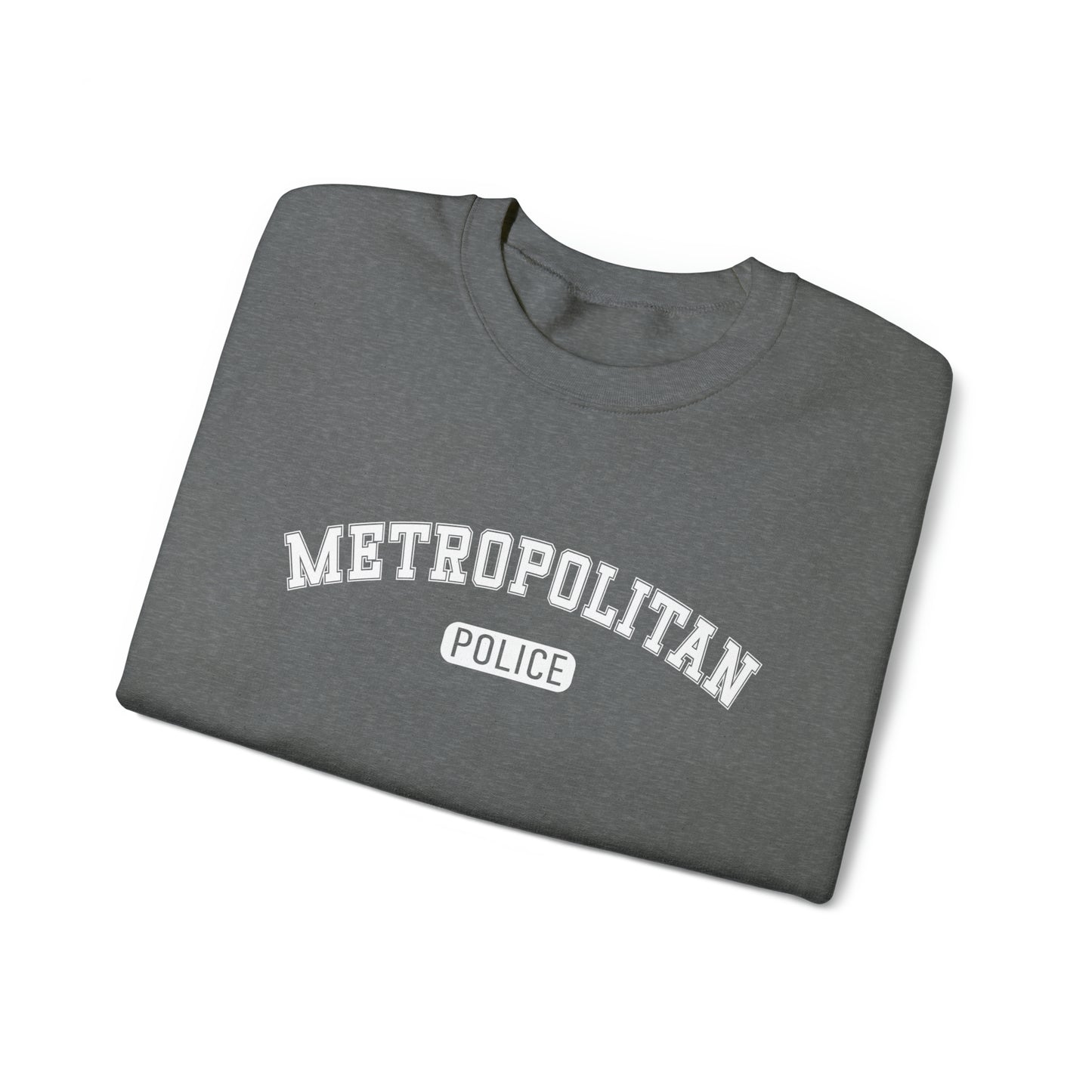 Collegiate Metropolitan Police Crewneck Sweatshirt