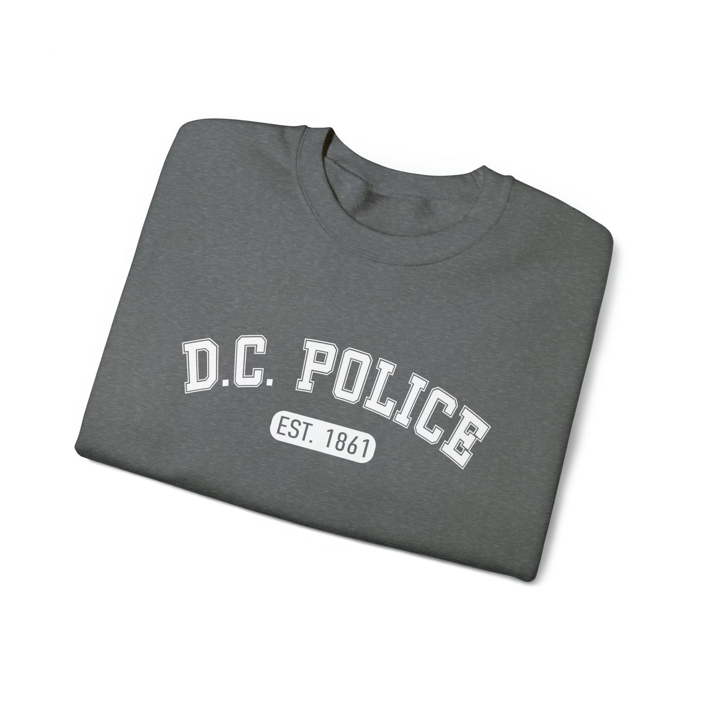 Collegiate D.C. Police Crewneck Sweatshirt