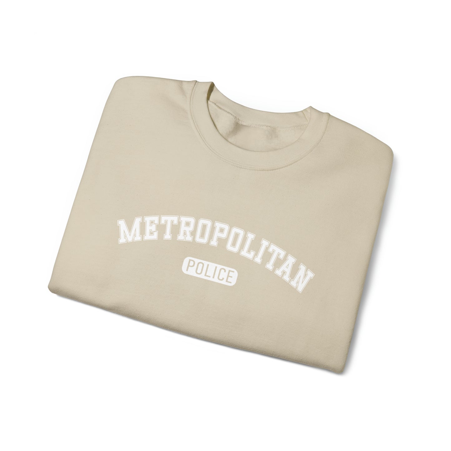 Collegiate Metropolitan Police Crewneck Sweatshirt