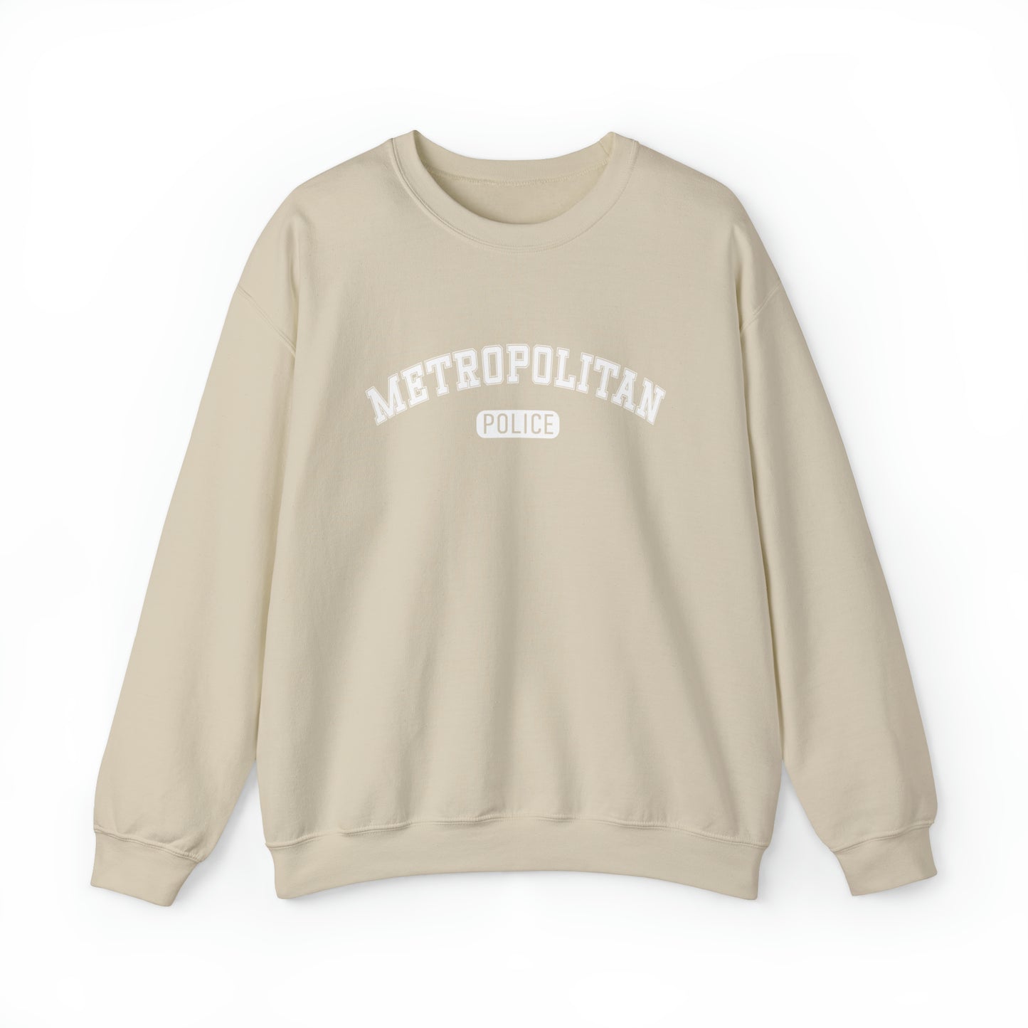 Collegiate Metropolitan Police Crewneck Sweatshirt