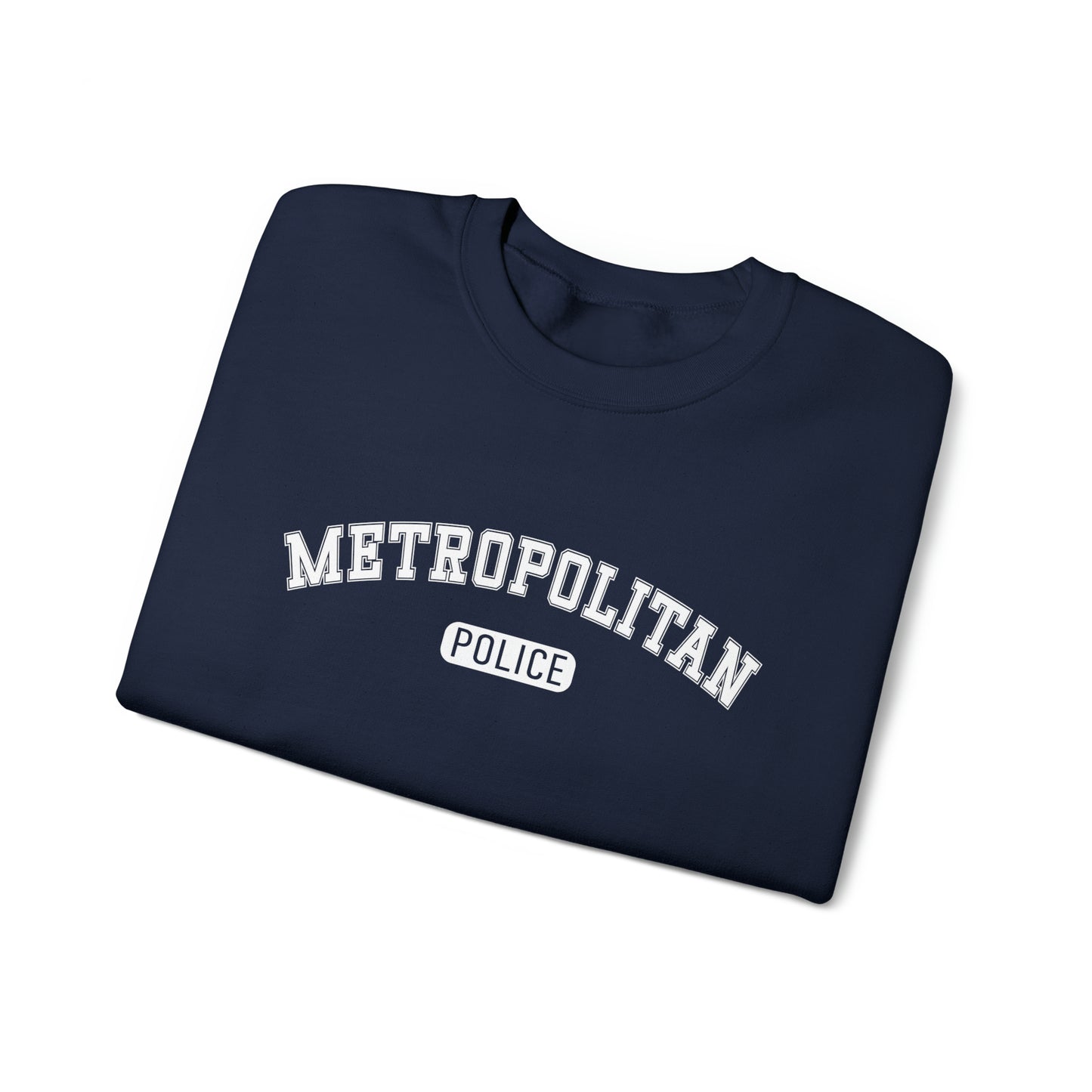 Collegiate Metropolitan Police Crewneck Sweatshirt