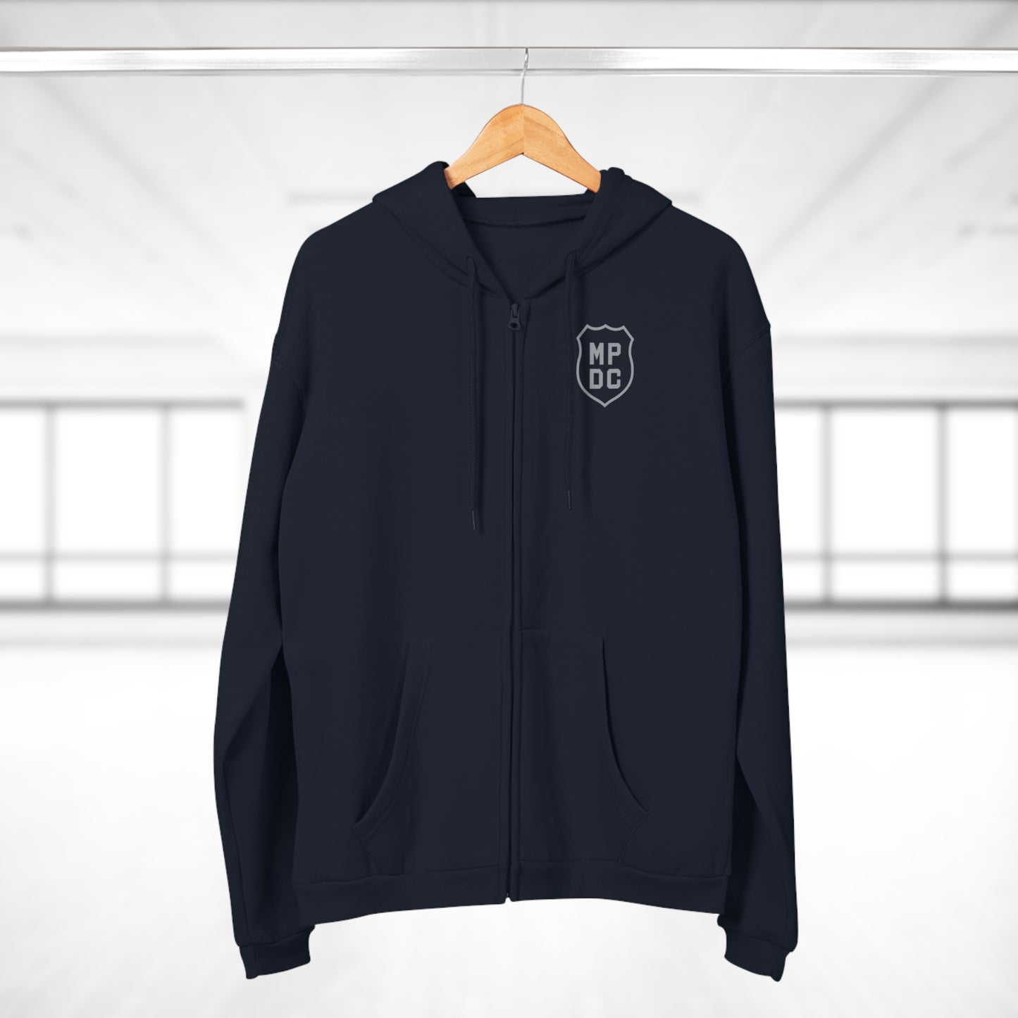 Throwback MPDC Hooded Zip Sweatshirt