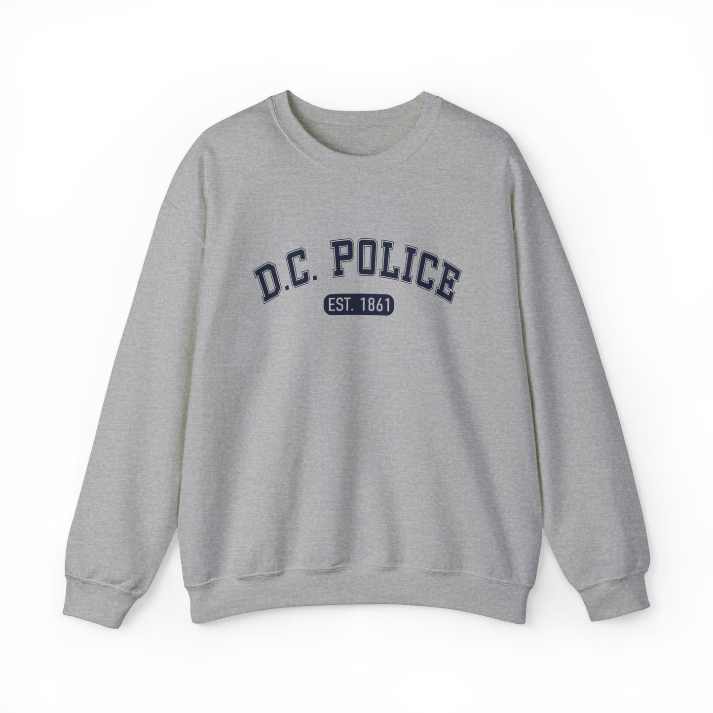 Collegiate D.C. Police Crewneck Sweatshirt