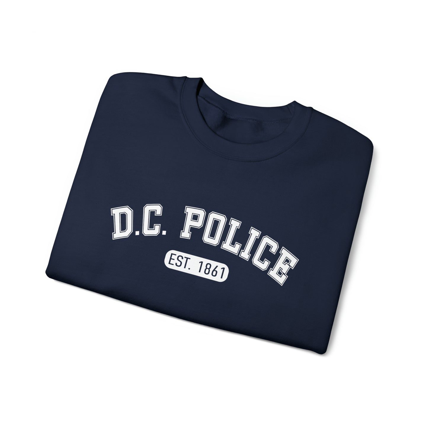 Collegiate D.C. Police Crewneck Sweatshirt