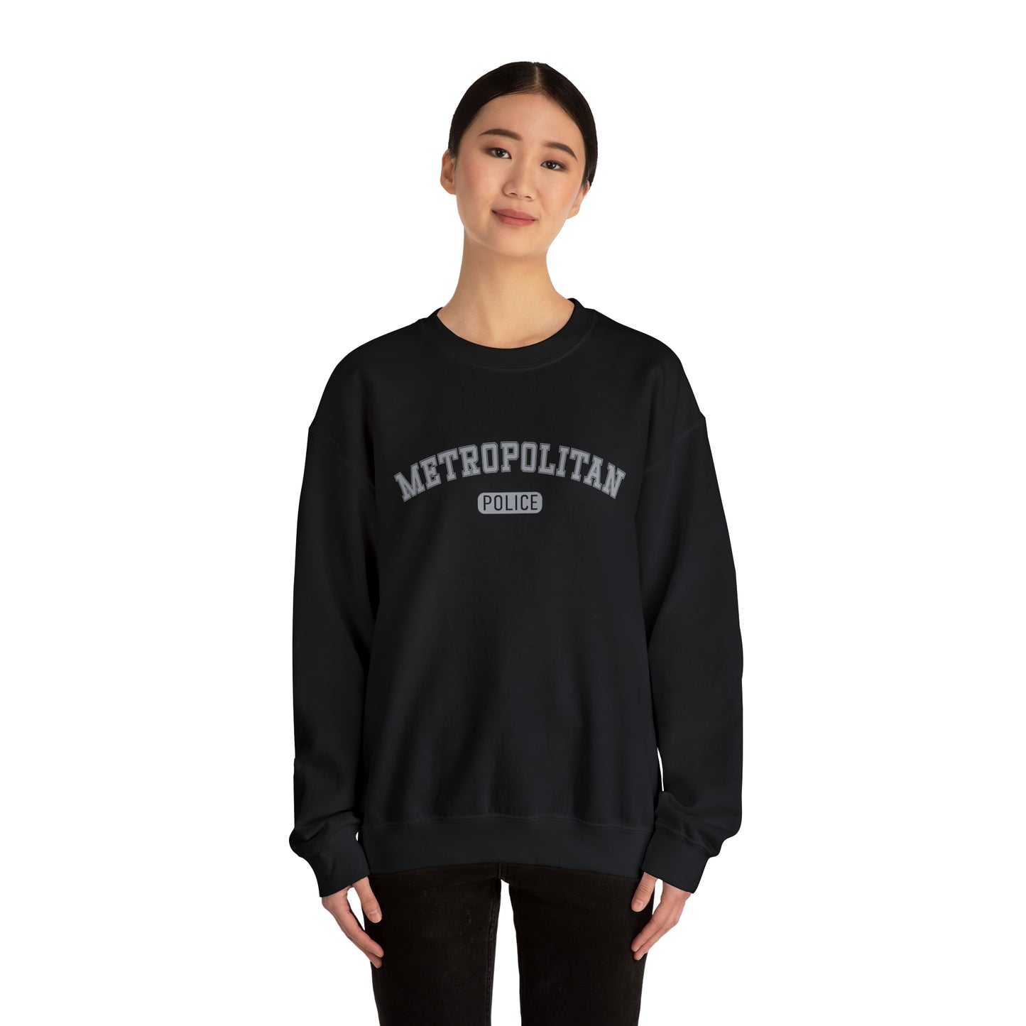 Collegiate Metropolitan Police Crewneck Sweatshirt
