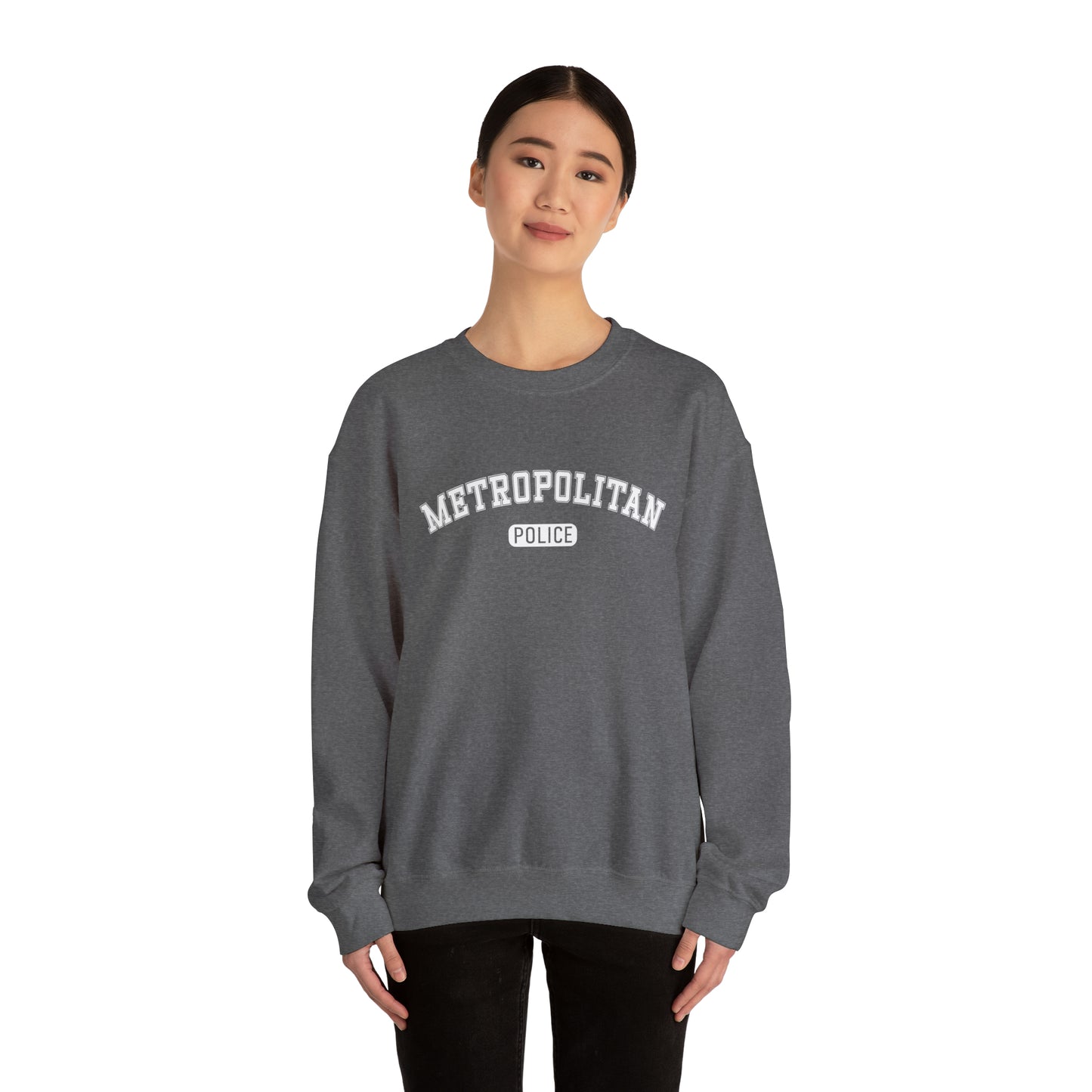 Collegiate Metropolitan Police Crewneck Sweatshirt