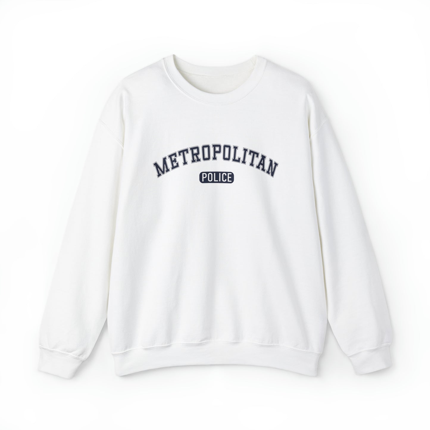 Collegiate Metropolitan Police Crewneck Sweatshirt