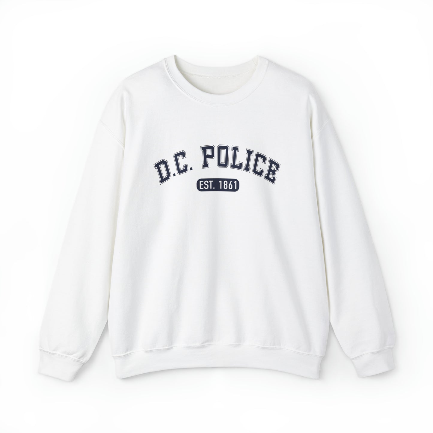 Collegiate D.C. Police Crewneck Sweatshirt