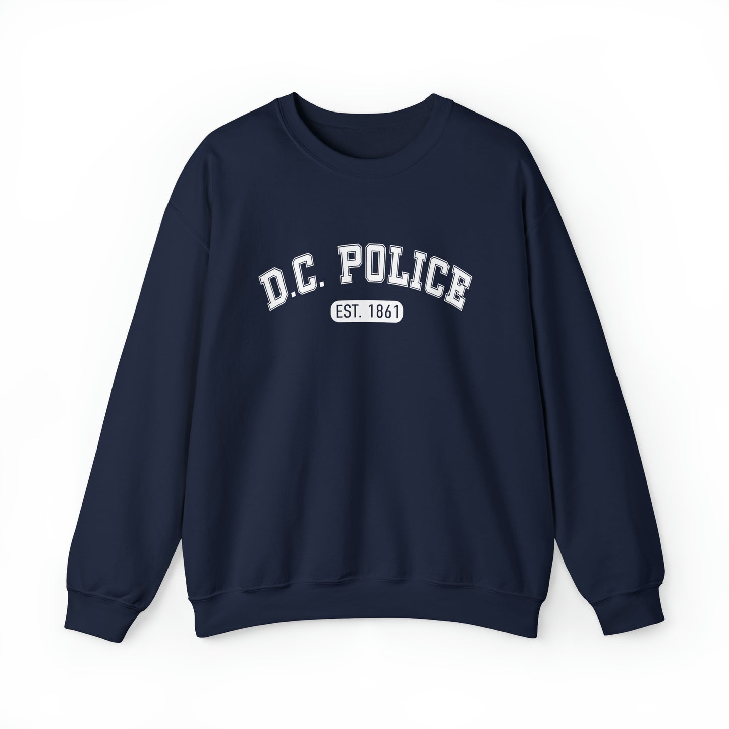 Collegiate D.C. Police Crewneck Sweatshirt
