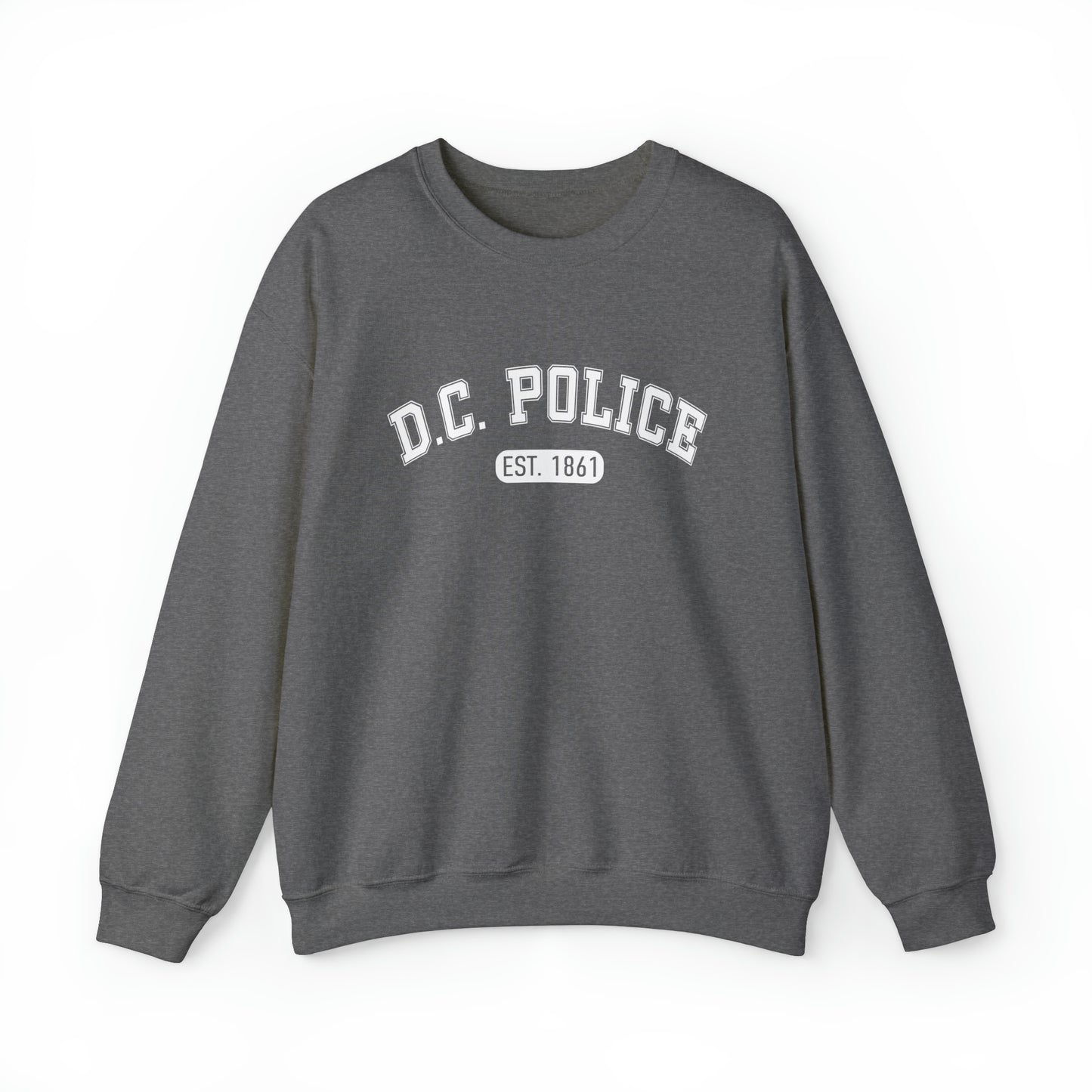 Collegiate D.C. Police Crewneck Sweatshirt