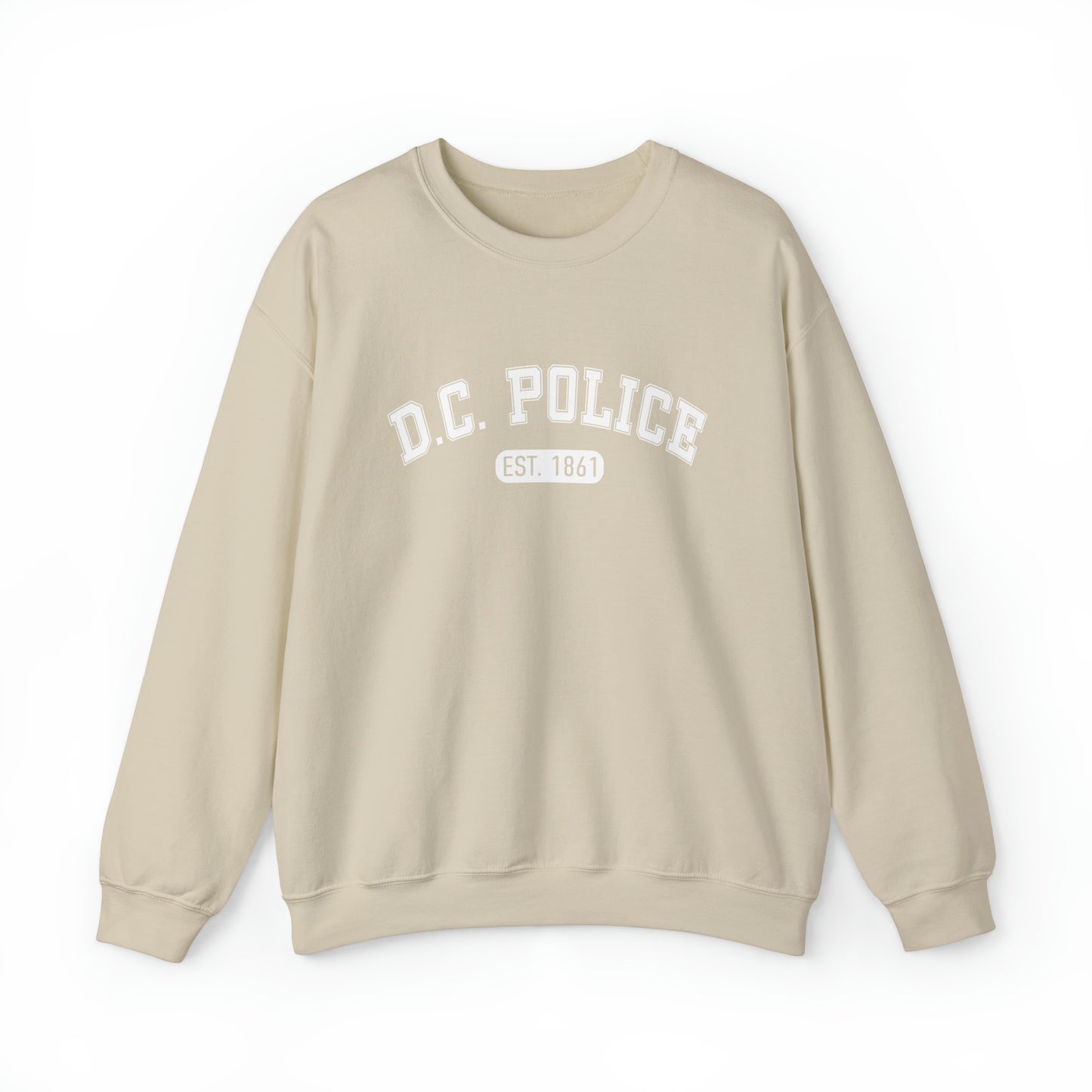 Collegiate D.C. Police Crewneck Sweatshirt