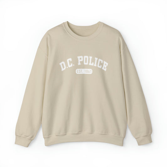 Collegiate D.C. Police Crewneck Sweatshirt