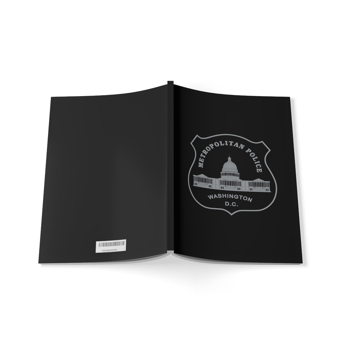 Classic MPD Badge Softcover Notebook, A5