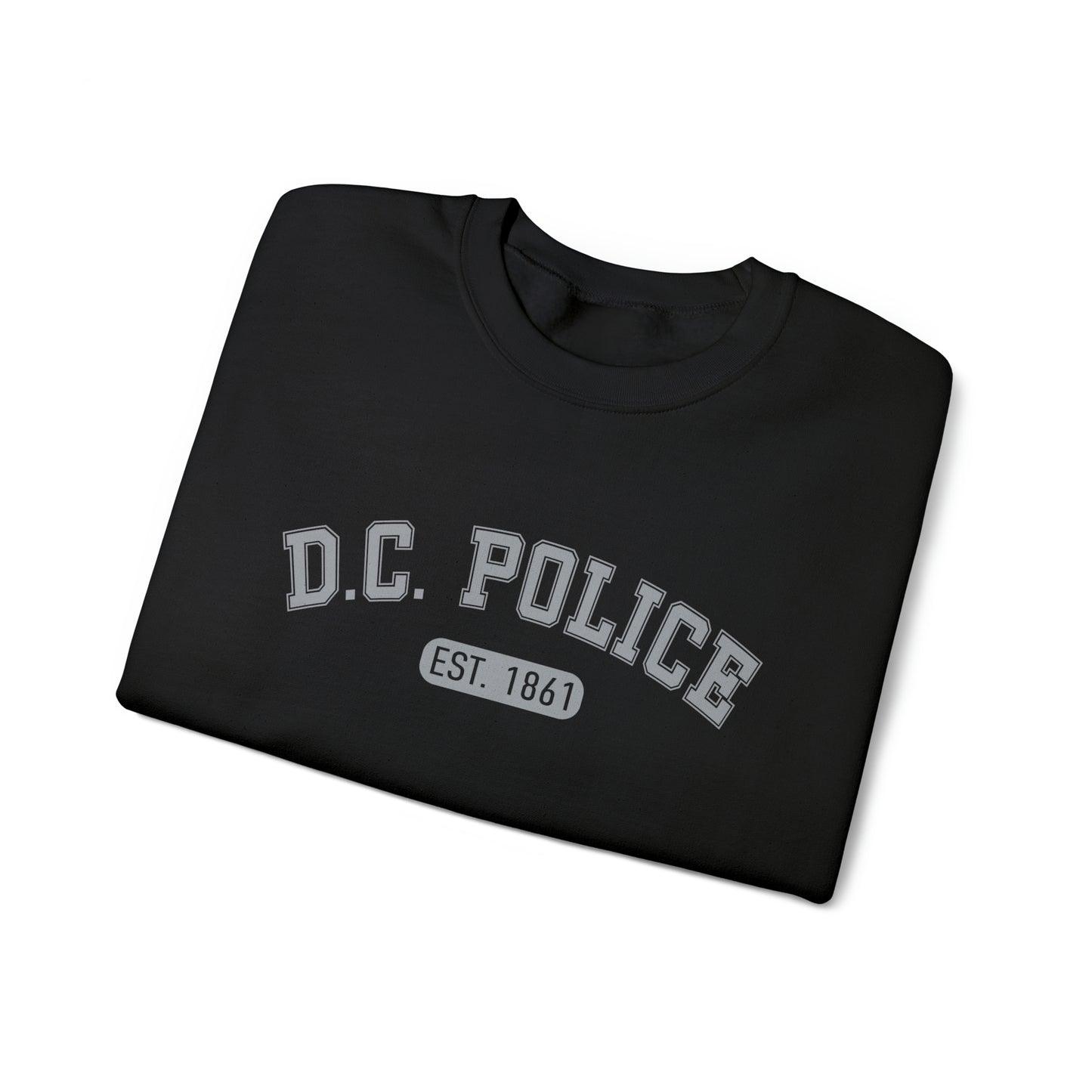 Collegiate D.C. Police Crewneck Sweatshirt
