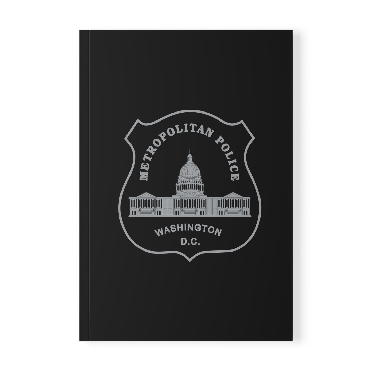 Classic MPD Badge Softcover Notebook, A5