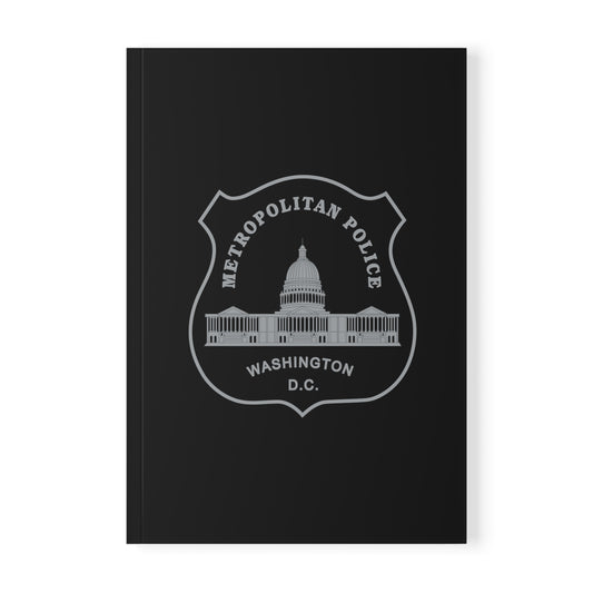 Classic MPD Badge Softcover Notebook, A5