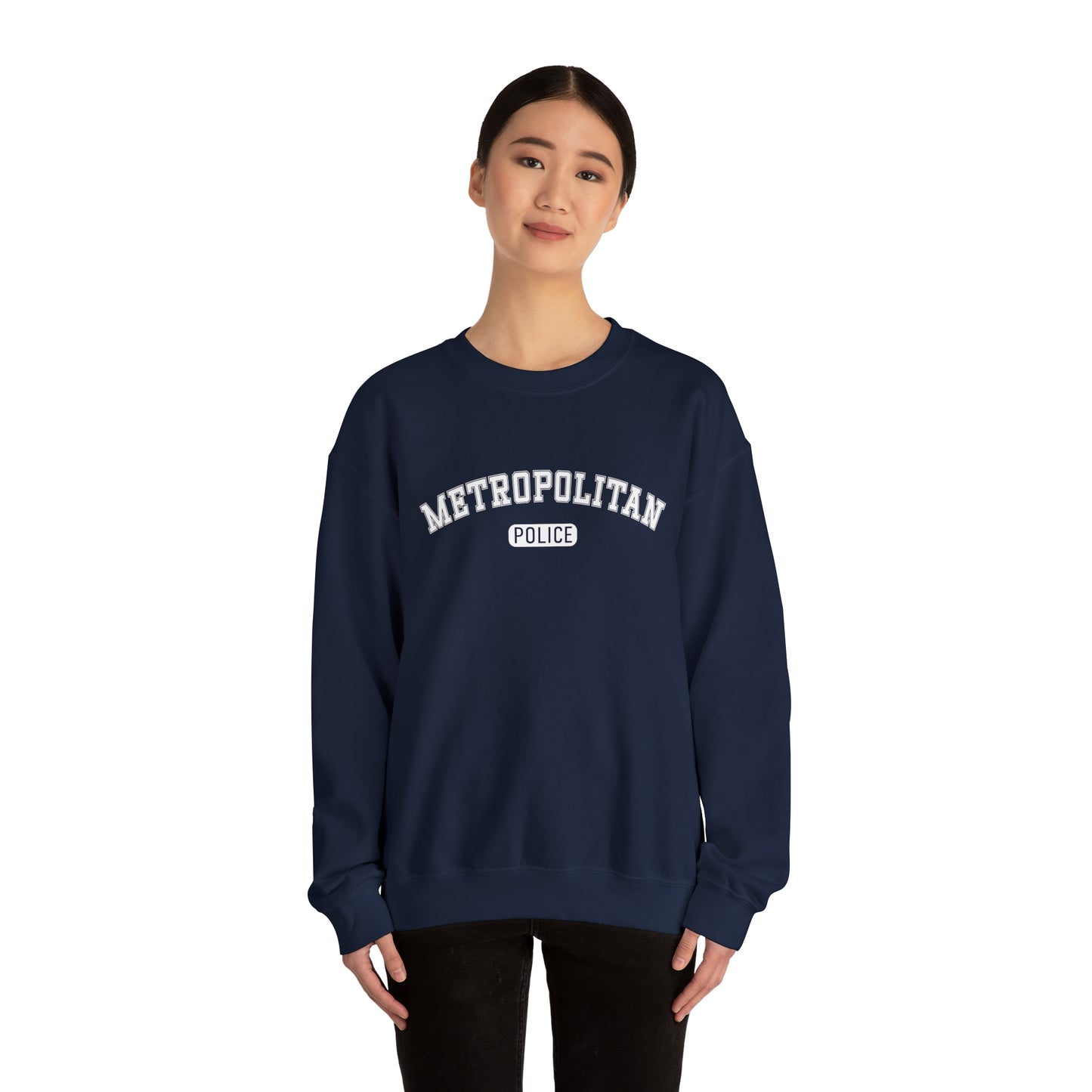Collegiate Metropolitan Police Crewneck Sweatshirt