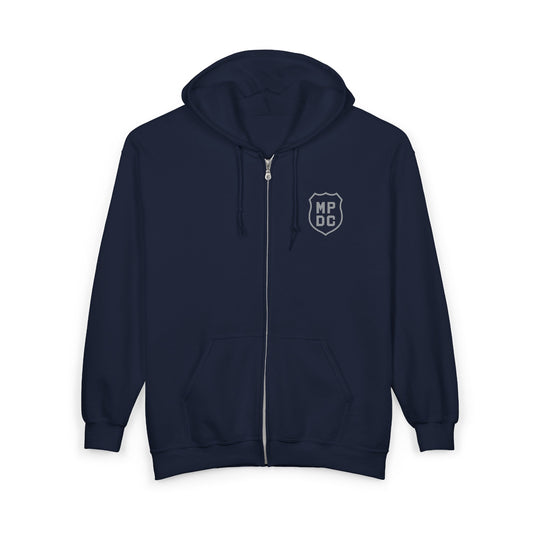 Throwback MPDC Hooded Zip Sweatshirt